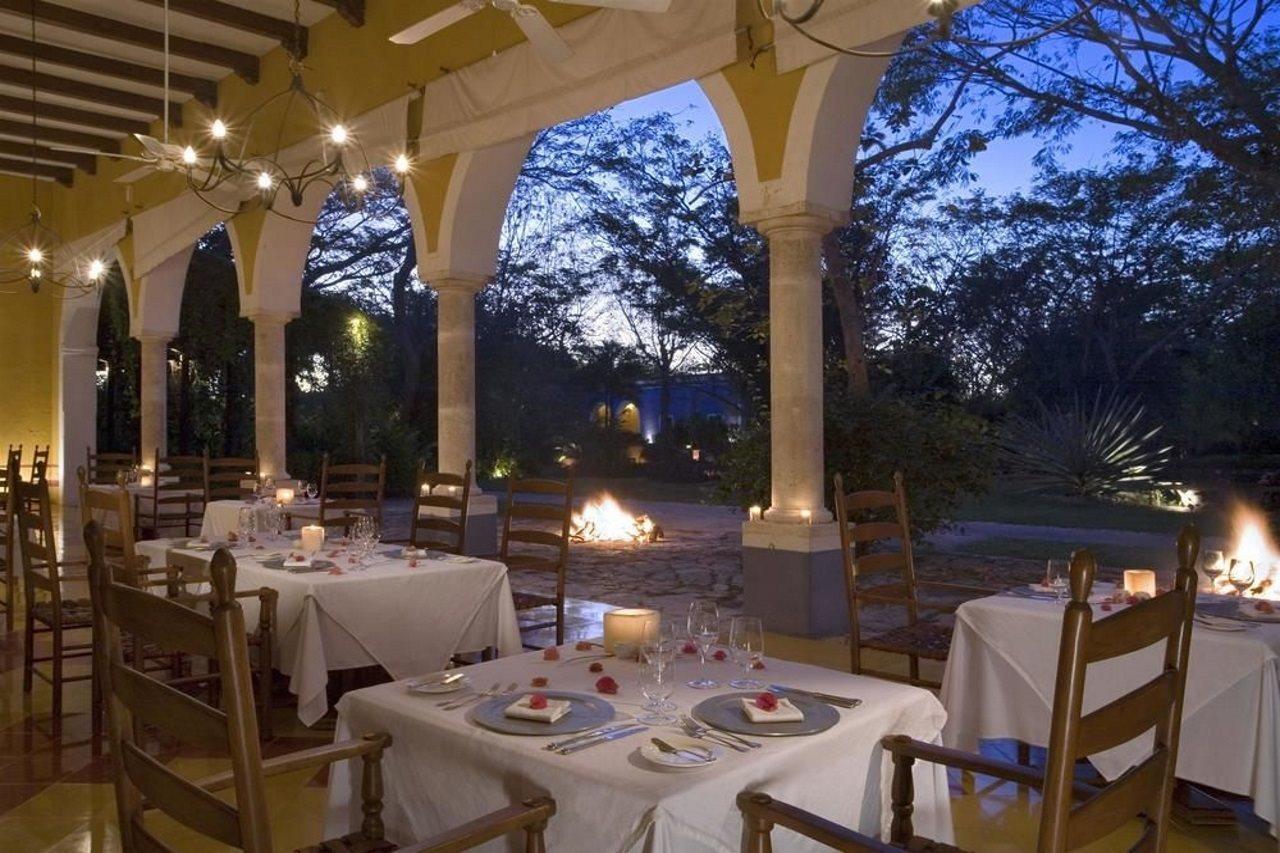 Hacienda San Jose Cholul Hotell Tixkokob Restaurang bild