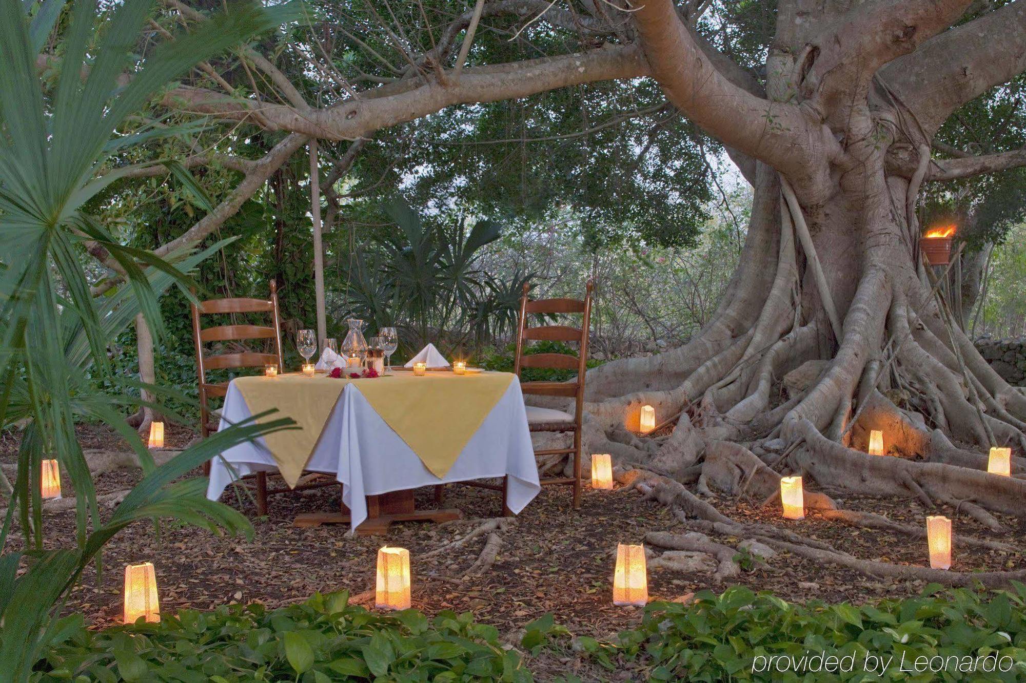 Hacienda San Jose Cholul Hotell Tixkokob Restaurang bild